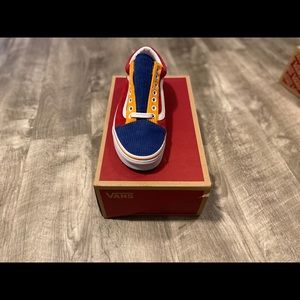 Brand new multi color vans